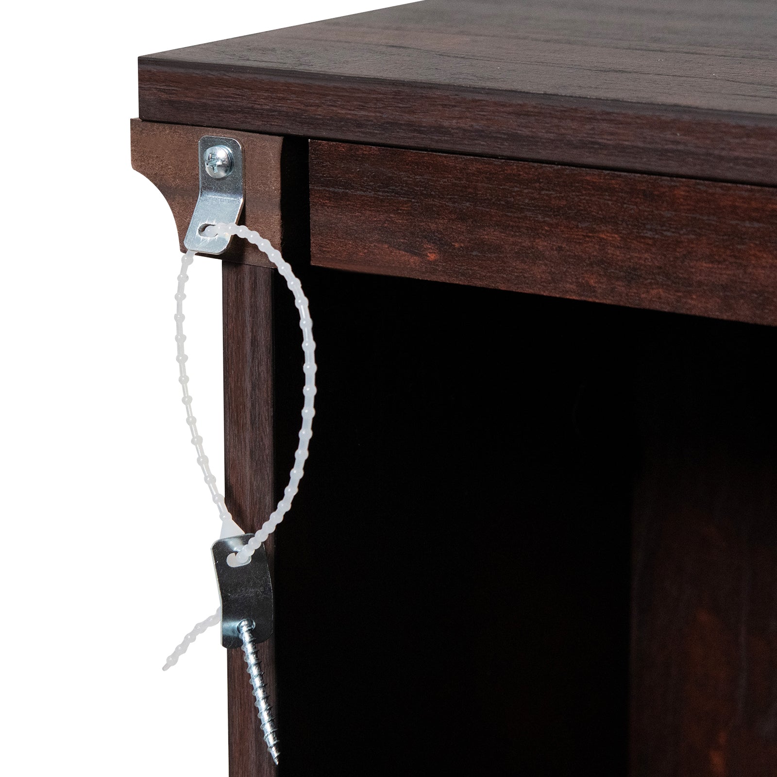 1400W TV Stand Electric Fireplace Mantel with Remote Control-Natural