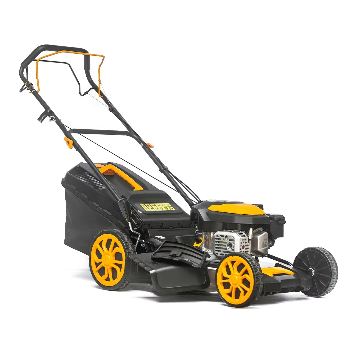 20Inch Self Propelled Gasoline Lawn Mower Weeding Machine 170Cc 3Hp Landscaping Garden Tools Grass Cutting Machine